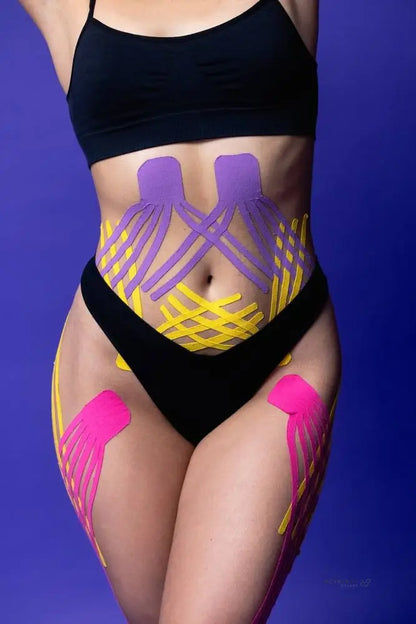 Kinesiotaping For Treatment Of Cellulite And Lymph Drainage Procedurs