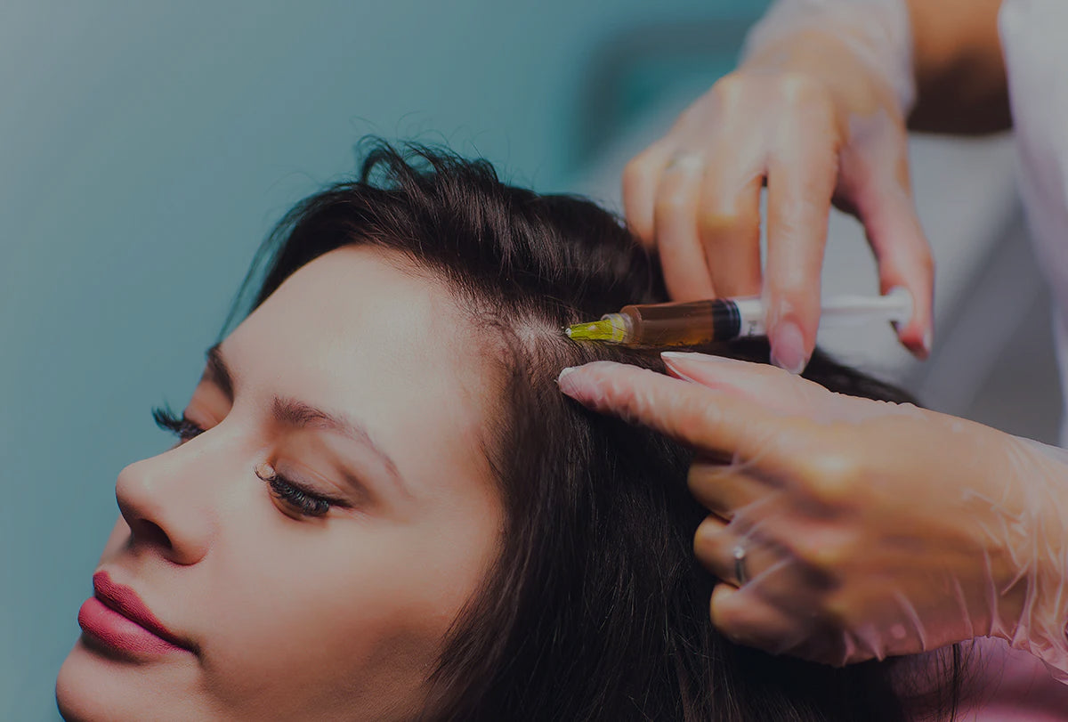 PRP Platelet Rich Plasma for hair regrowth